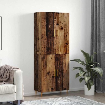 Alacena Madera vieja 69.5 x 34 x 180 cm Madera contrachapada