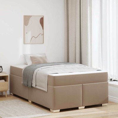 Estructura de cama Capuchino 120 x 190 cm Cuero sintético