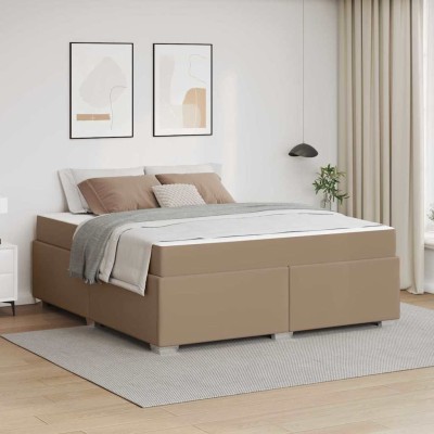 Estructura de cama Capuchino 180 x 200 cm Cuero sintético
