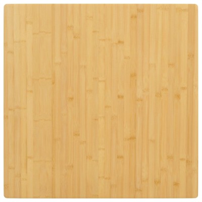 Tablero de mesa de bambú 70x70x2,5 cm