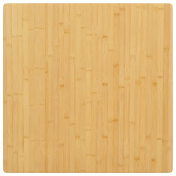 Tablero de mesa de bambú 70x70x4 cm