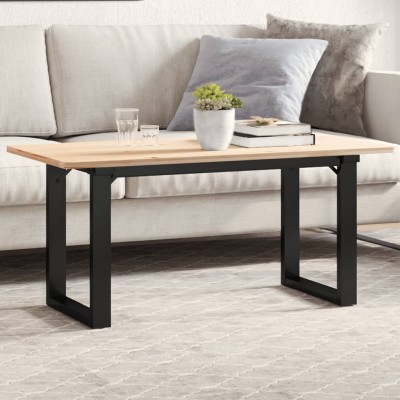 Patas de mesa de centro estructura O acero 70x30x43 cm