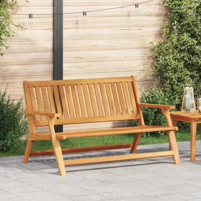 Juego de comedor para exteriores Marrón Madera de Acacia Sólida