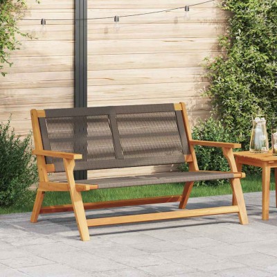 Muebles de jardín Gris 78 x 122 x 73cm Madera maciza de Acacia