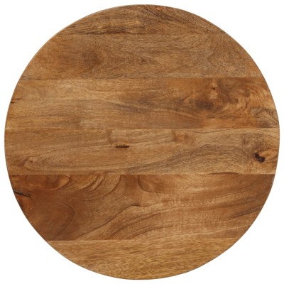 Tablero de mesa redondo madera maciza de mango Ø 50x3,8 cm