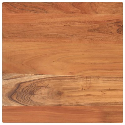 Tablero de mesa cuadrado madera maciza de acacia 60x60x3,8 cm