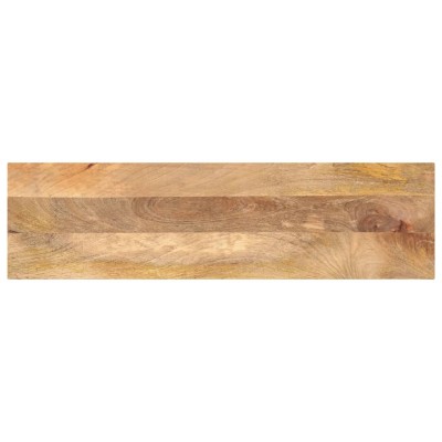 Tablero de mesa rectangular madera maciza mango 100x30x2,5 cm