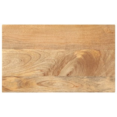 Tablero de mesa rectangular madera maciza mango 60x40x2,5 cm