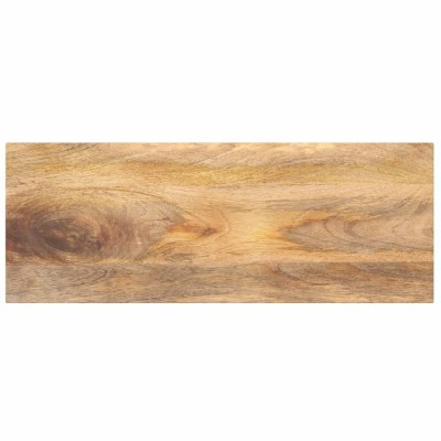 Tablero de mesa rectangular madera maciza mango 90x20x3,8 cm