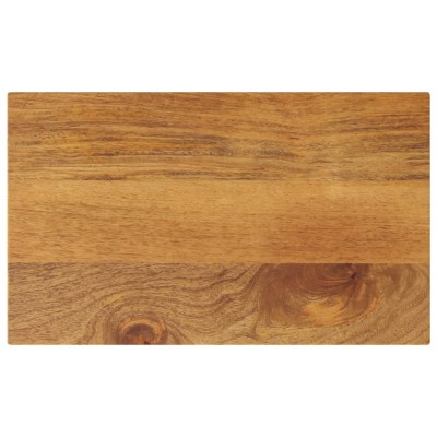 Tablero de mesa rectangular madera maciza mango 60x30x2,5 cm