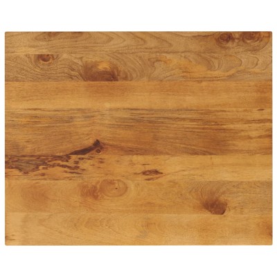 Tablero de mesa rectangular madera maciza mango 90x80x3,8 cm