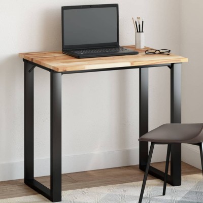 Tablero de mesa rectangular madera maciza acacia 100x60x2 cm