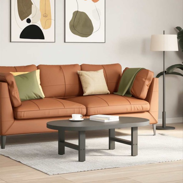 Patas para mesa de centro antracita (2 unidades, 50 x 30-31 cm, acero)