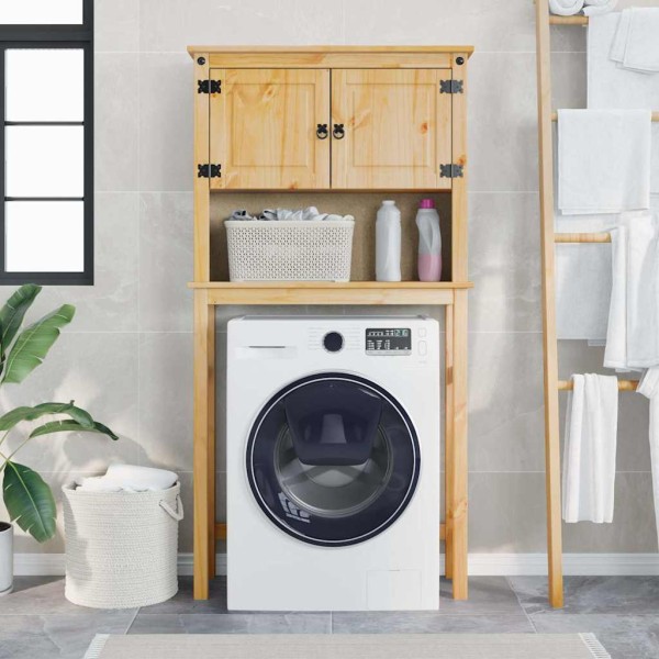 Mueble de baño para lavadora Corona madera maciza de pino