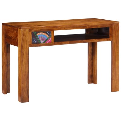Escritorio Marrón 110 x 50 x 73 cm Madera maciza de Acacia