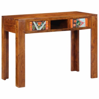Escritorio Marrón 100 x 50 x 75 cm Madera maciza de Acacia