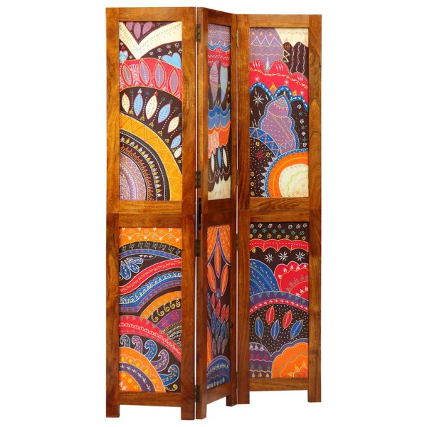 Separador de habitaciones Marrón 105 x 160 cm