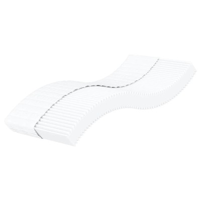 Colchón de espuma dureza H2 H3 blanco 90x210 cm