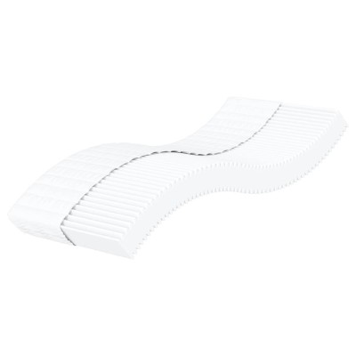 Colchón de espuma dureza H2 H3 blanco 80x220 cm