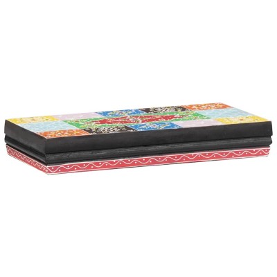 Estanterías con estante 3 pcs Multicolor 100 x 20 x 6 cm