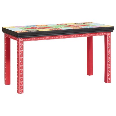 Mesa Nido Marrón 38 x 38 x 41.5 cm Madera maciza de Mango