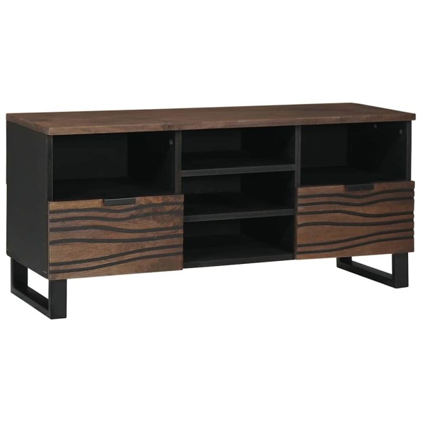 Mueble para TV Marrón 100 x 33 x 46 cm madera maciza de mango