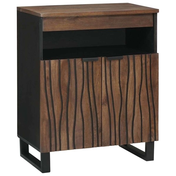 Aparador Marrón 60 x 33 x 75 cm madera maciza de mango