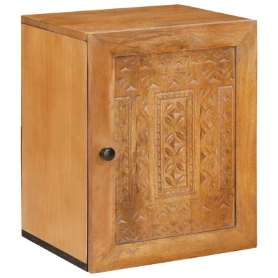 Gabinete de Baño con puerta Marrón claro 38 x 33.5 x 160 cm