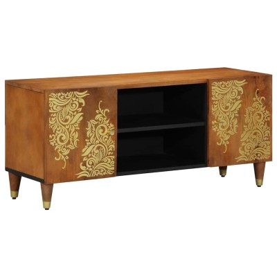 Gabinete para TV con estante Marrón 105 x 33.5 x 46 cm