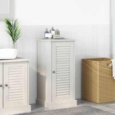 Armario de Baño con estante VIGO blanco antiguo 37 x 34 x 80 cm