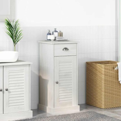 Armario de Baño con cajón VIGO Blanco 37.5 x 34 x 80 cm
