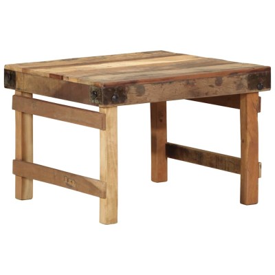 Mesa de Café Marrón 60 x 55 x 40 cm madera maciza reciclada