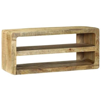 Mueble para TV Marrón 80 x 32 x 36 cm Madera maciza de Mango
