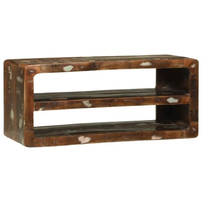 Mueble para TV 80 x 32 x 36 cm Madera maciza recuperada
