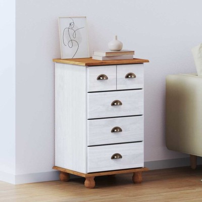 Cajón de Gaveta con cajón ASKIM Blanco 45.8 x 40 x 79 cm