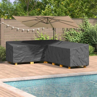 Funda para muebles de exterior 286 x 222 x 80 cm Tela 210D