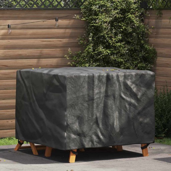 Funda para muebles de exterior Negro 113 x 113 x 73 cm 210D