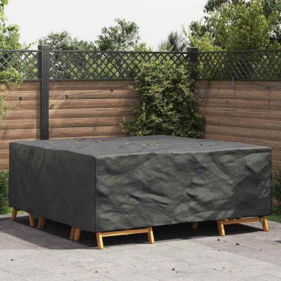 Funda para muebles de exterior Negro 210 x 200 x 70 cm 420D