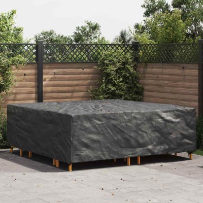 Funda para muebles de exterior Negro 220 x 220 x 70 cm 420D