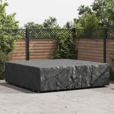 Funda para muebles de exterior Negro 275 x 275 x 70 cm 420D