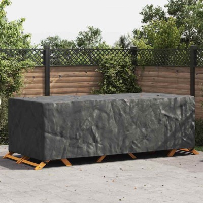 Funda para muebles de exterior Negro 300 x 110 x 70 cm 210D