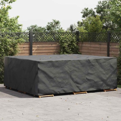 Funda para muebles de exterior Negro 300 x 250 x 100 cm 420D