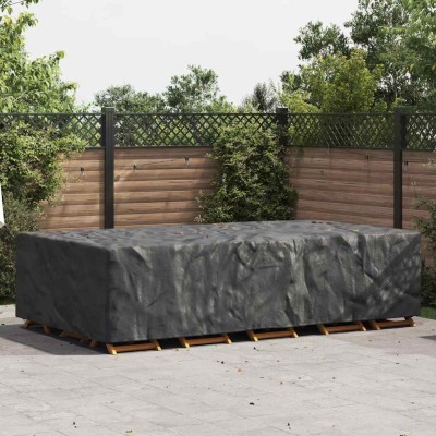 Funda para muebles de exterior Negro 305 x 190 x 85 cm 420D