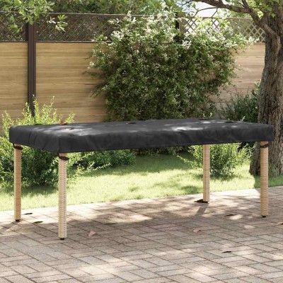 Funda para muebles de exterior 202 x 102 x 15 cm