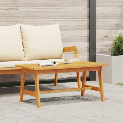 Mesa de Café Marrón Madera maciza de Acacia