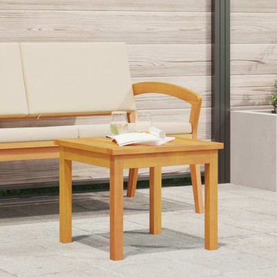 Mesa lateral Marrón Madera maciza de Acacia