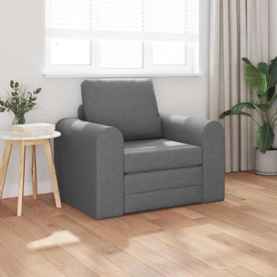 Sofá cama Gris oscuro 98 x 71 x 83 cm tela