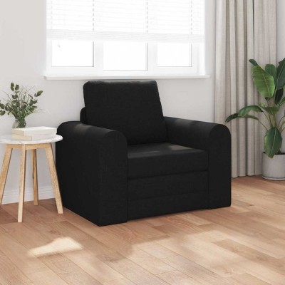 Sofá cama Negro 98 x 71 x 83 cm tela