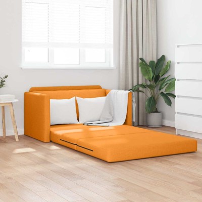 Sofá cama Amarillo oscuro 124 x 71 x 78 cm tela