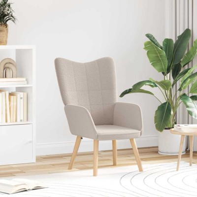 Silla Relax Gris claro 62 x 67 x 95.5 cm tela